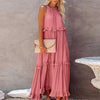 Adeleine - Ruffled Maxi Dress